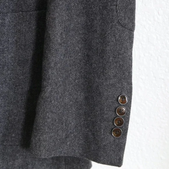 Bugatti gray tweed wool jacket sport coat Men's EUR 50 US M